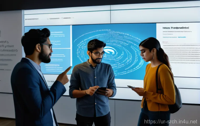 인터넷정보검색 자격증과 경력 개발의 상호 보완성 - **Prompt:** A dynamic, aspirational image of a confident young Pakistani professional, male or femal...